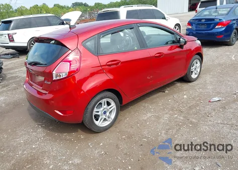 2018 Ford Fiesta Se из США, поврежденный, VIN 3FADP4EJ2JM113684
